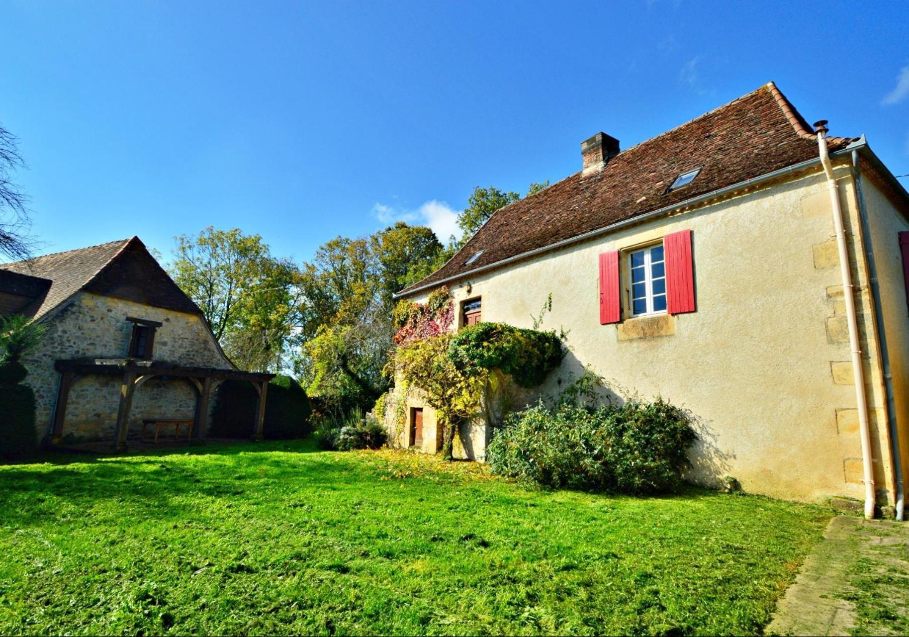 Les Maratoux Villa La Chapelle-Saint-Jean Buitenkant foto