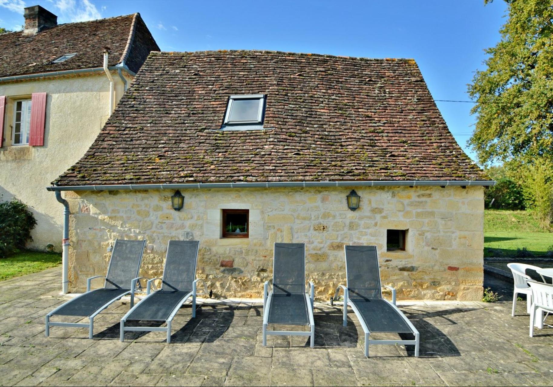 Les Maratoux Villa La Chapelle-Saint-Jean Buitenkant foto
