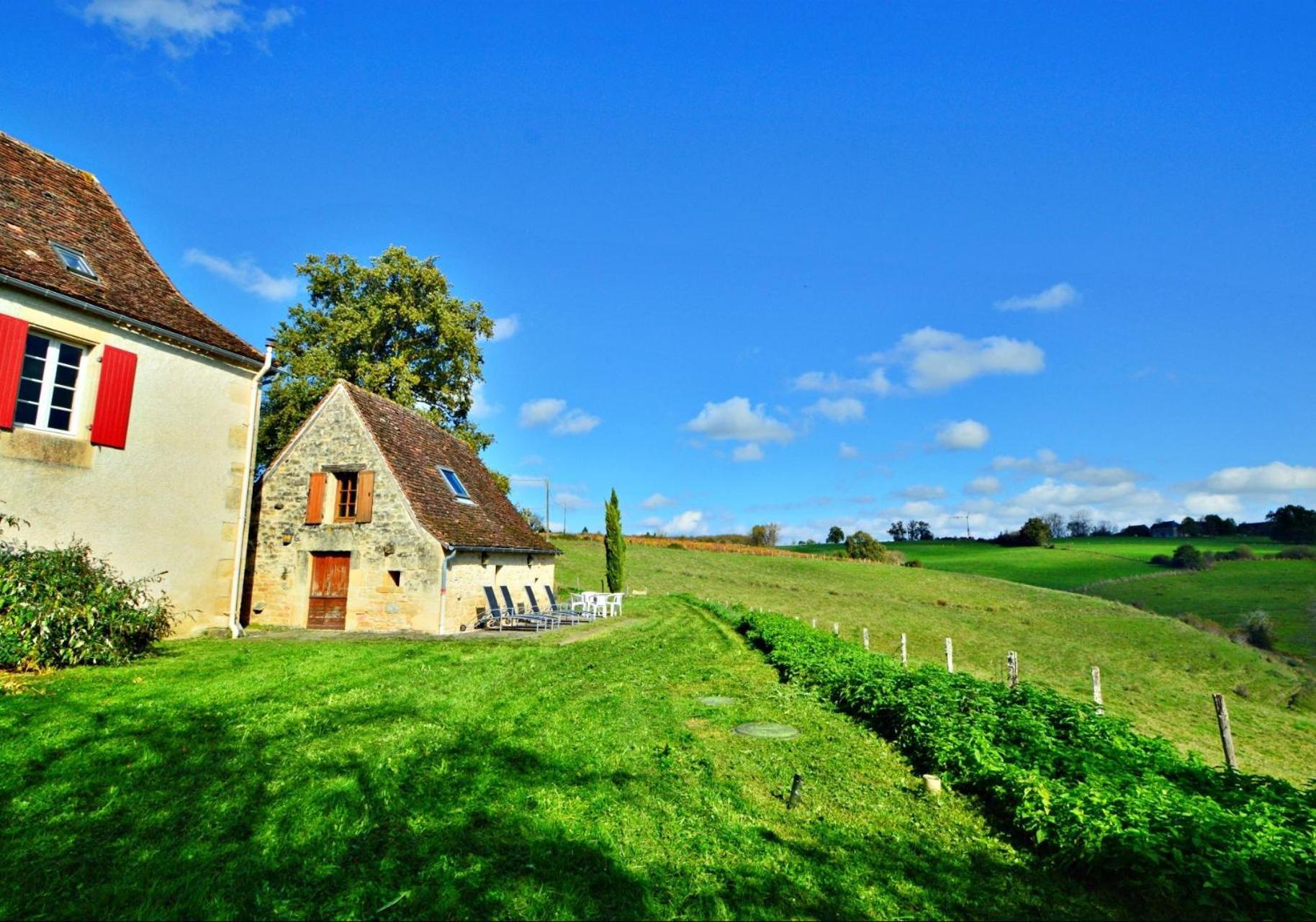 Les Maratoux Villa La Chapelle-Saint-Jean Buitenkant foto