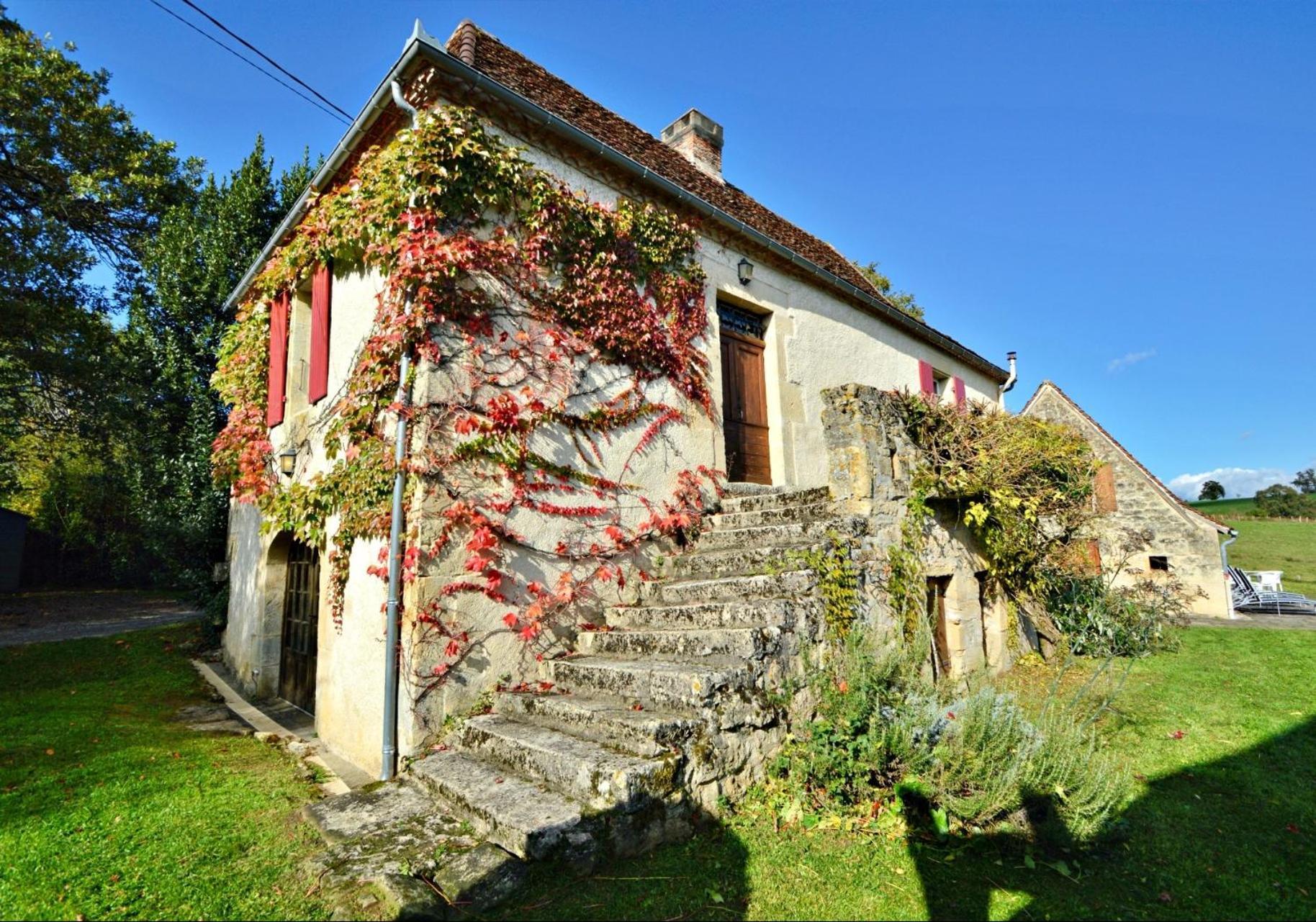 Les Maratoux Villa La Chapelle-Saint-Jean Buitenkant foto